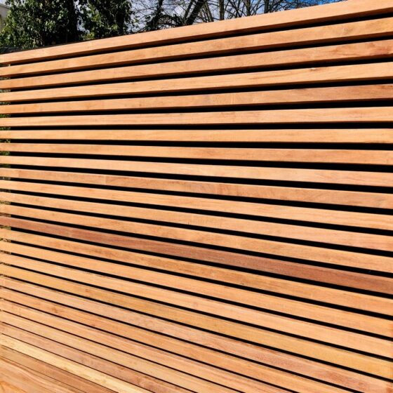 Wood Slatted Both modern and classic, horizontal slats end timeless warmth to any environment.